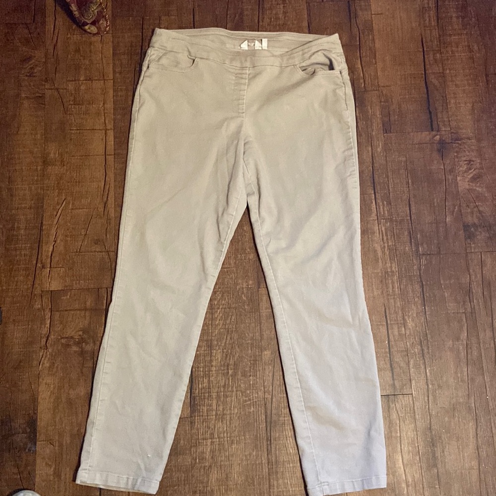 Coral Bay tan pants size 14